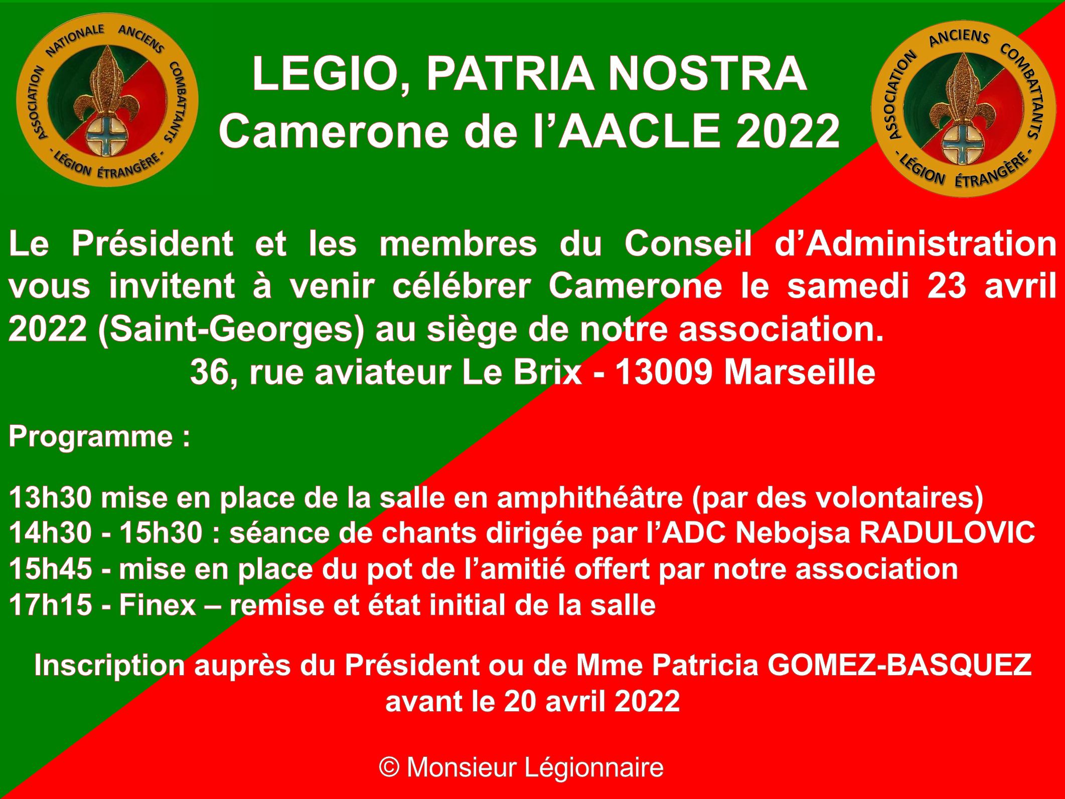 Camerone AACLE 2022